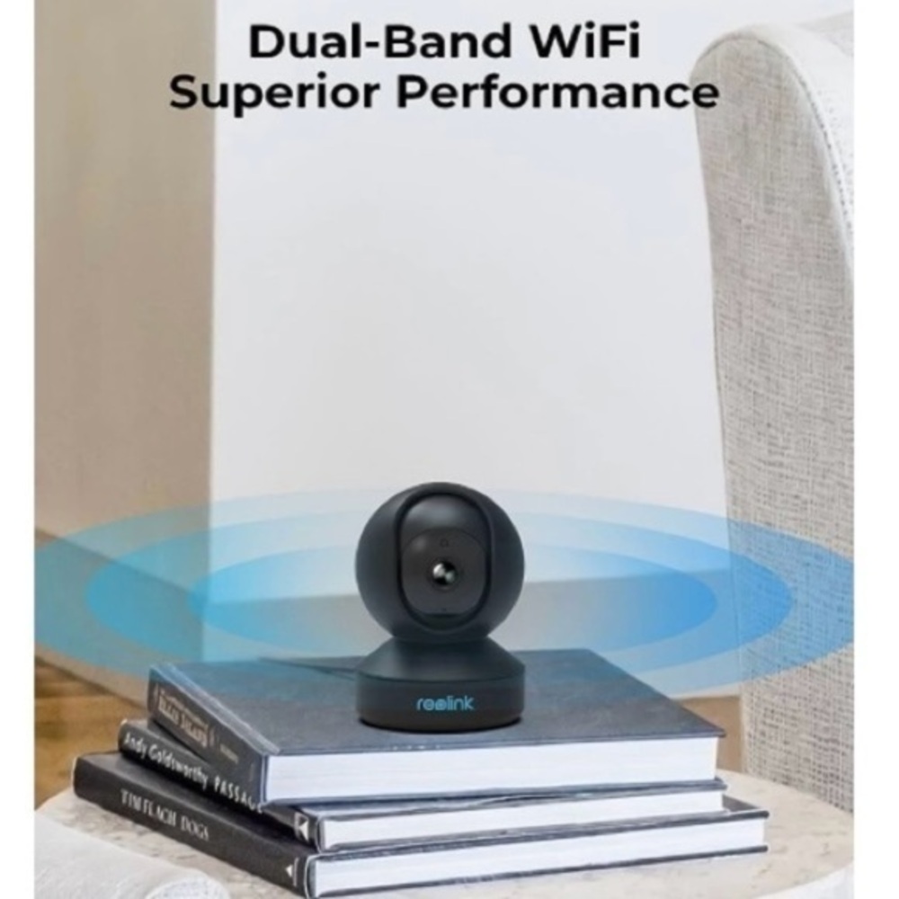 REOLINK E1 Pro 4MP HD Plug-in Home Security Indoor Camera Ap free